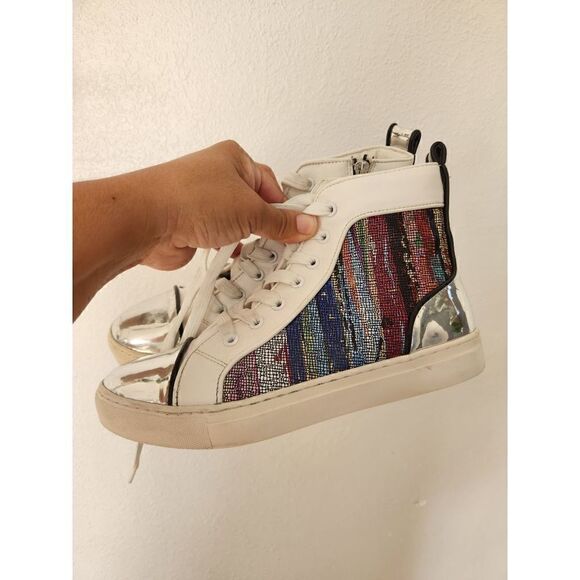 Steve Madden High Top Multicolor shoes size 7 for men - Picture 1 of 15
